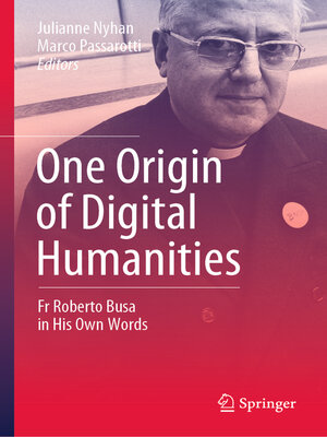 cover image of One Origin of Digital Humanities